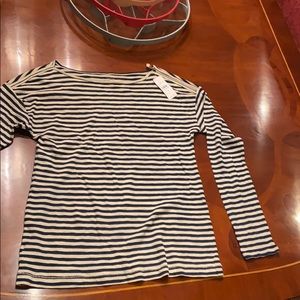 Stripped long sleeve shirt